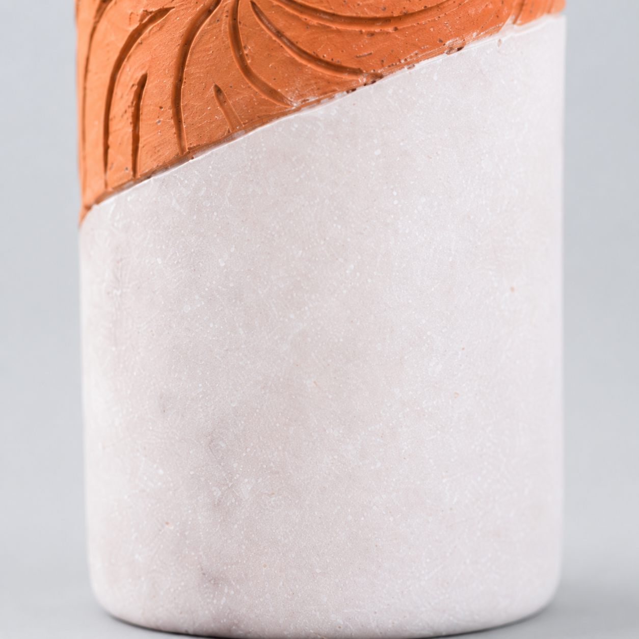 Botella De Barro y Marmol – Remolino Ancestral - Imagen 3