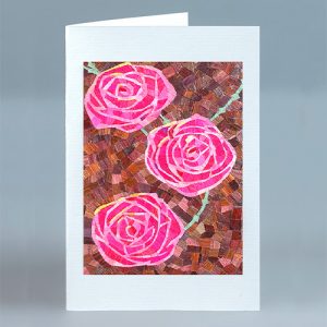 tarjetas rosas