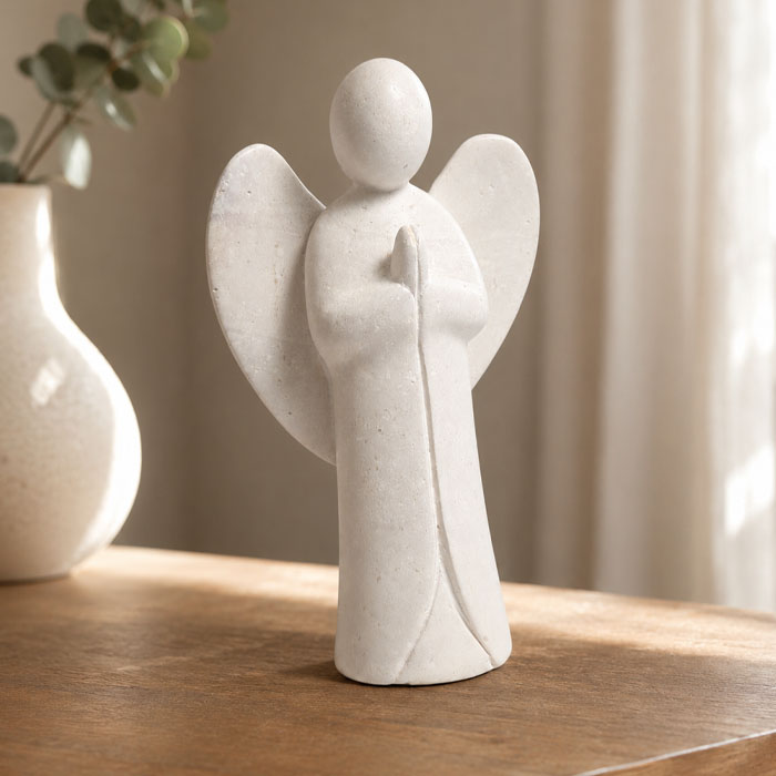 Angel de Piedra Marmolina - Imagen 3