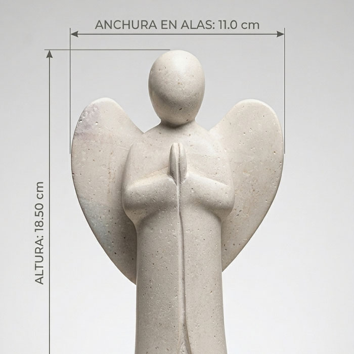 Angel de Piedra Marmolina - Imagen 4